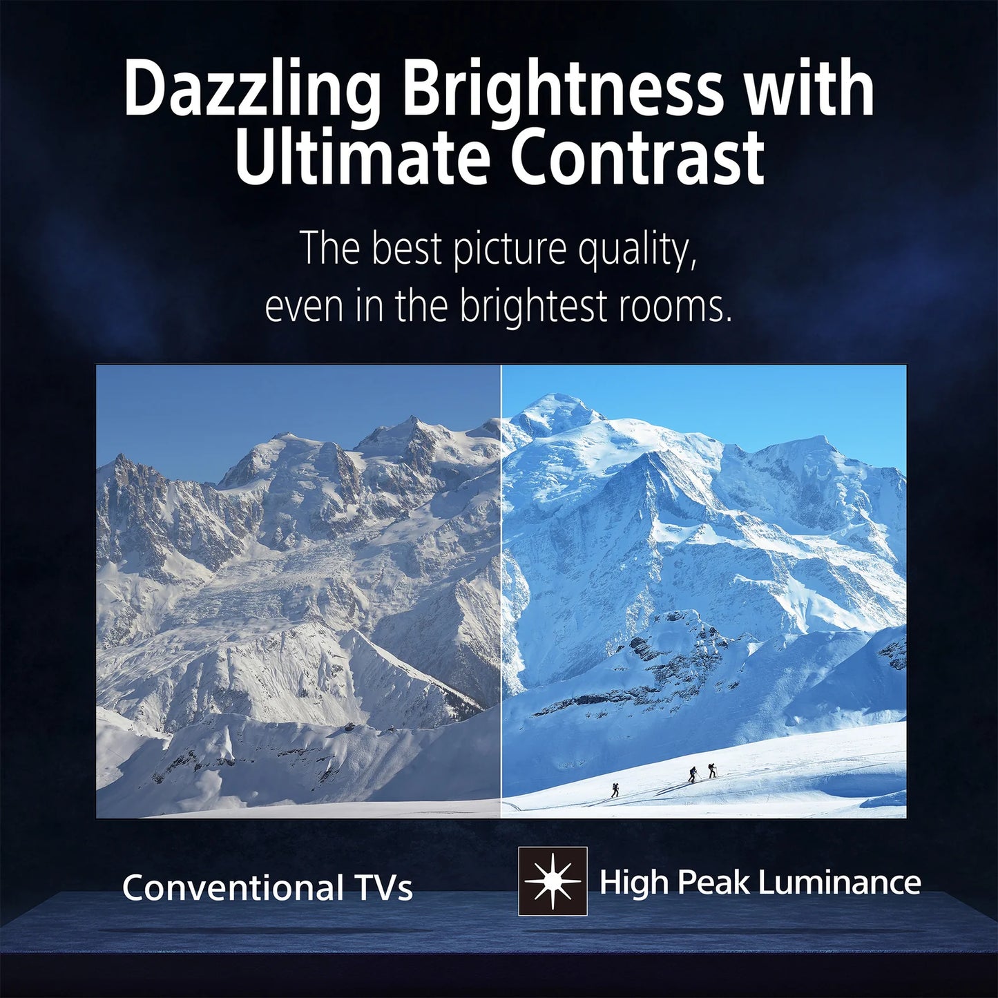 Sony | BRAVIA 9 | 85 Inch | MINI LED XR QLED TV with XR BACKLIGHT MASTER 4K HDR Smart TV , 85XR90