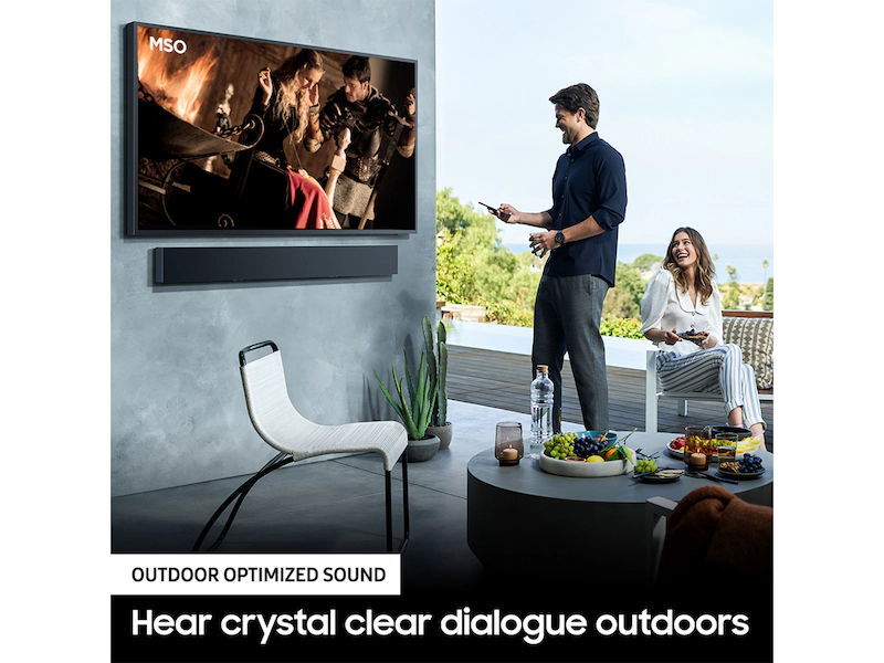 SAMSUNG HW-LST70T 3.0 Channel The Terrace Soundbar with Dolby 5.1 Ch, Water & Dust Resistance, Built In Woofer