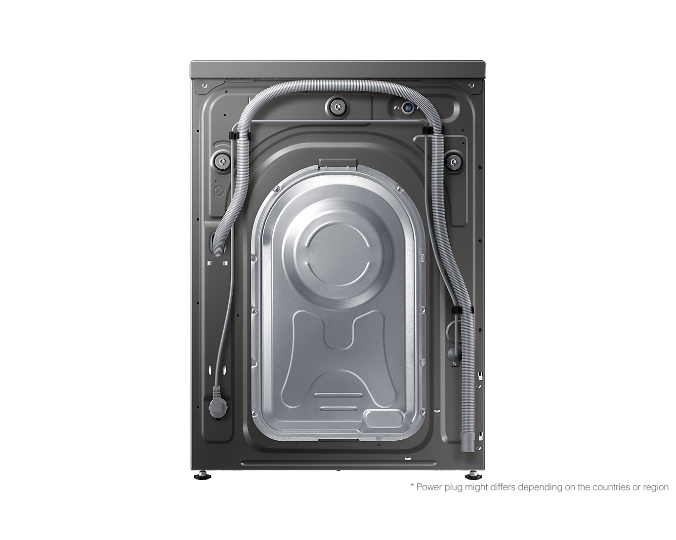 Samsung ( 10.5 kg ) Bespoke Front Load Washing Machine QuickDrive™ 10.5 kg Inox, WD10T784DBX