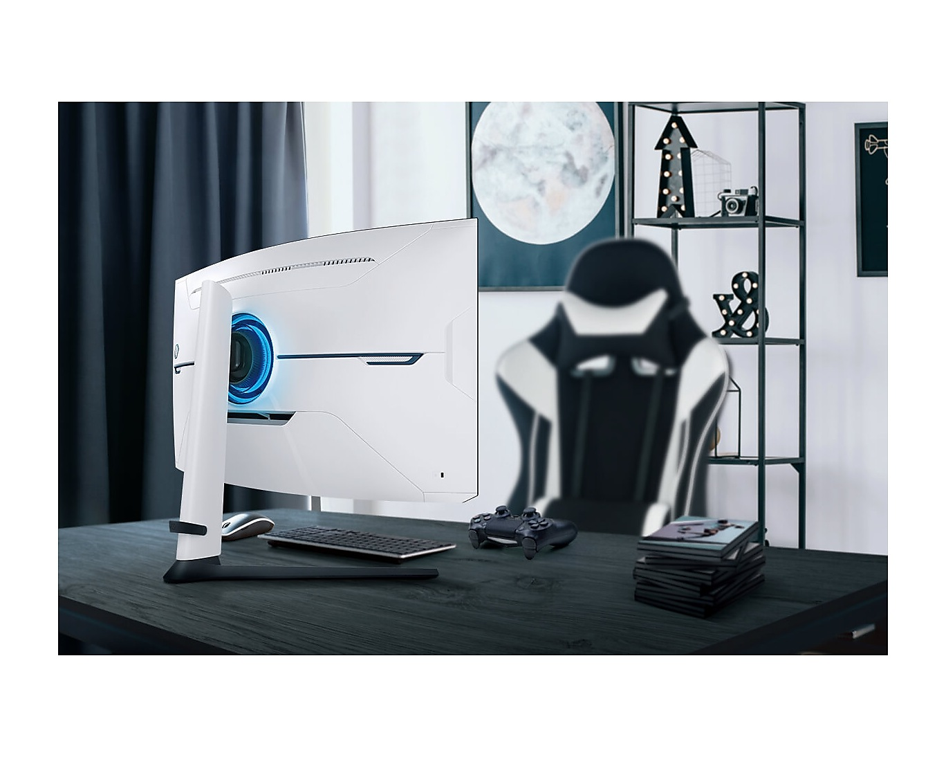 Samsung 32" Odyssey Neo G8 BG850, 4K Curved Gaming Monitor With 240Hz Refresh Rate &1ms Response Time LS32BG850
