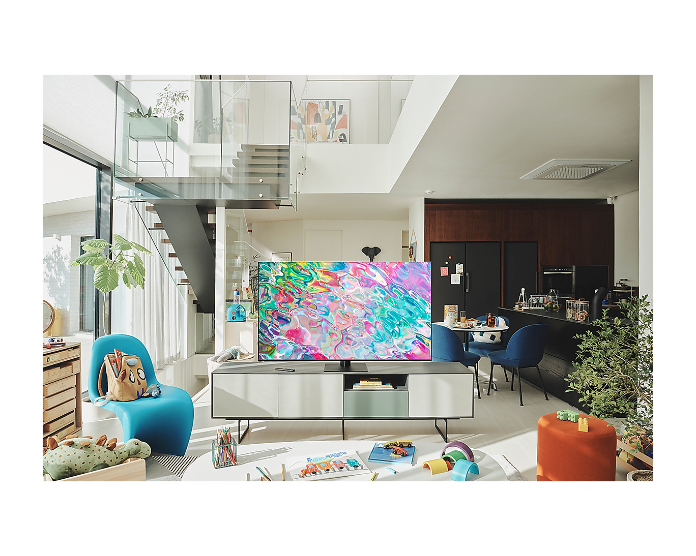 Samsung 85" Qled Smart Tv_4K, 85Q70B