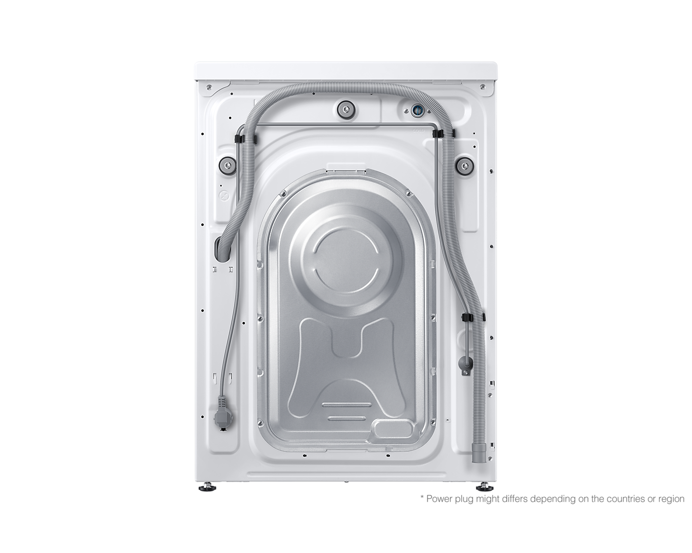 Samsung (8 kg + 6 kg) Washer & Dryer Quick Drive™ 8 kg + 6 kg White, WD80T754DWH