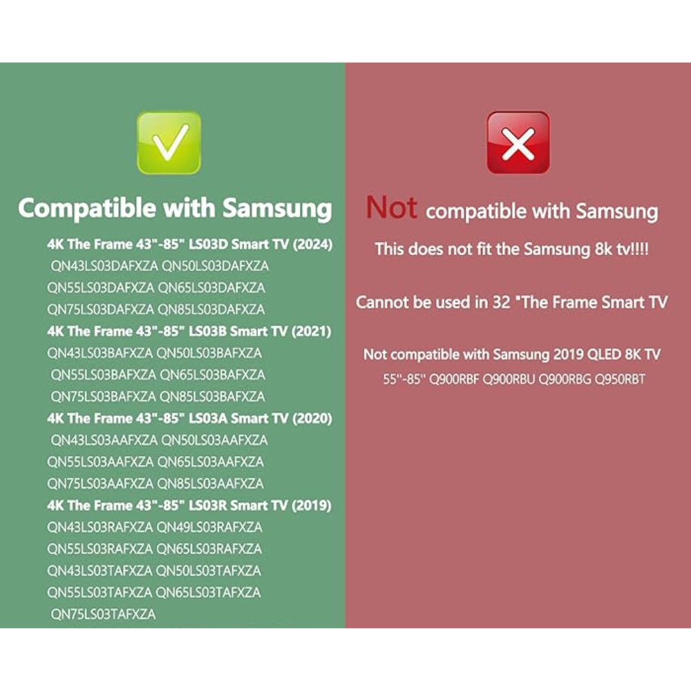 Samsung One Invisible Connection 4K Ultra HD Cable for the Frame TV.