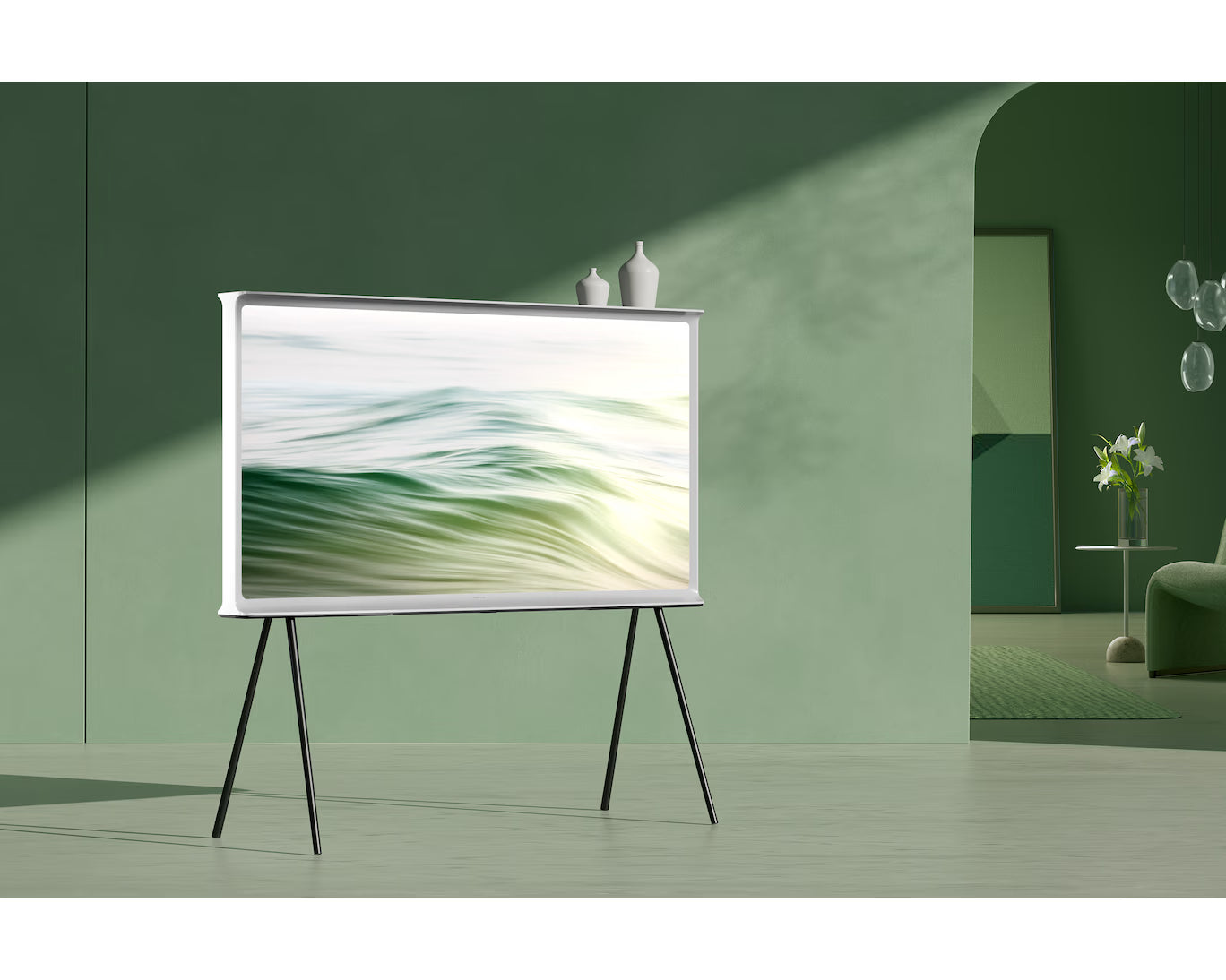 Samsung 55" The Serif QLED smart TV 4K matt display, Series LS01D 2025