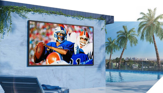 Samsung 85" The Terrace Full Sun Neo QLED 2025 (QN85LST9D) Review & Features | Best Outdoor TV UAE