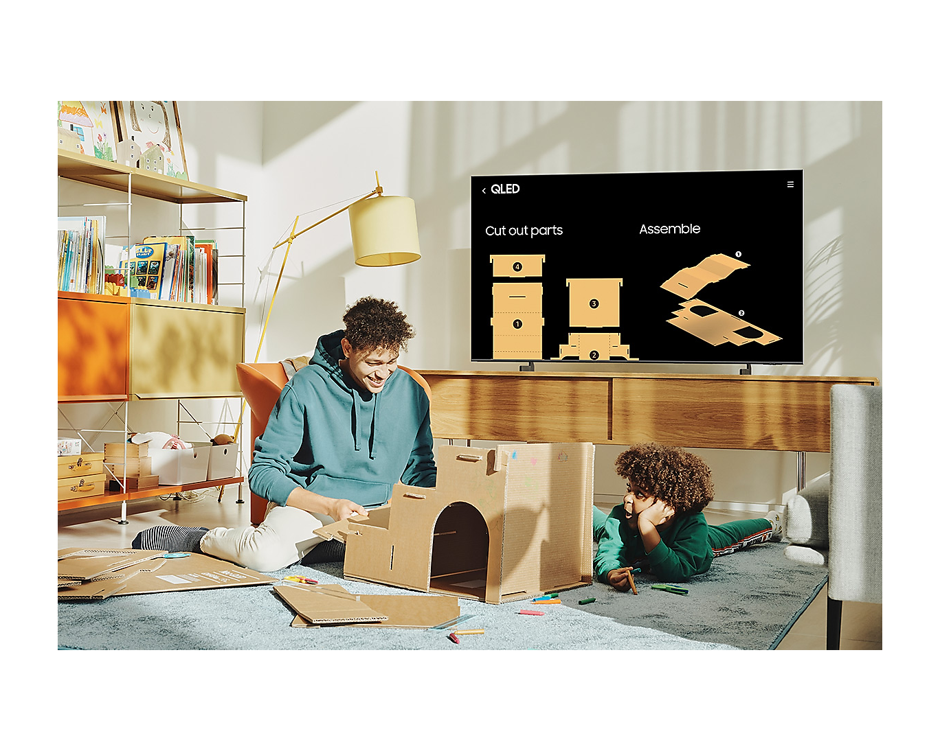 Samsung 55" Qled Smart Tv_4K, 55Q60B