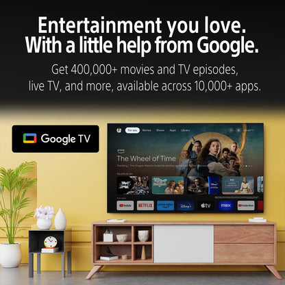 Sony 85 Inch Bravia 3, 4K HDR Smart TV, Google TV with Dolby Vision Atmos, PS5 Gaming, 2025