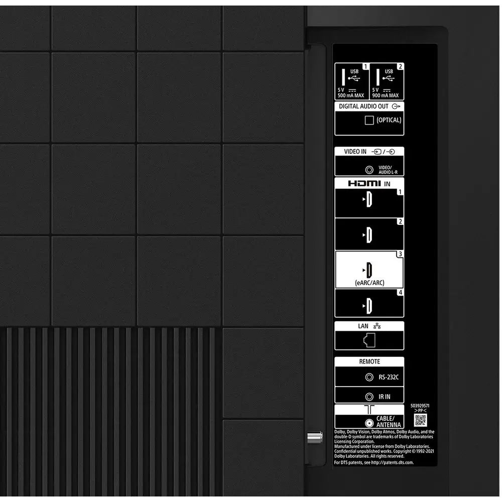 Sony Bravia 65" X80K 4K HDR Smart Tv 65X80K