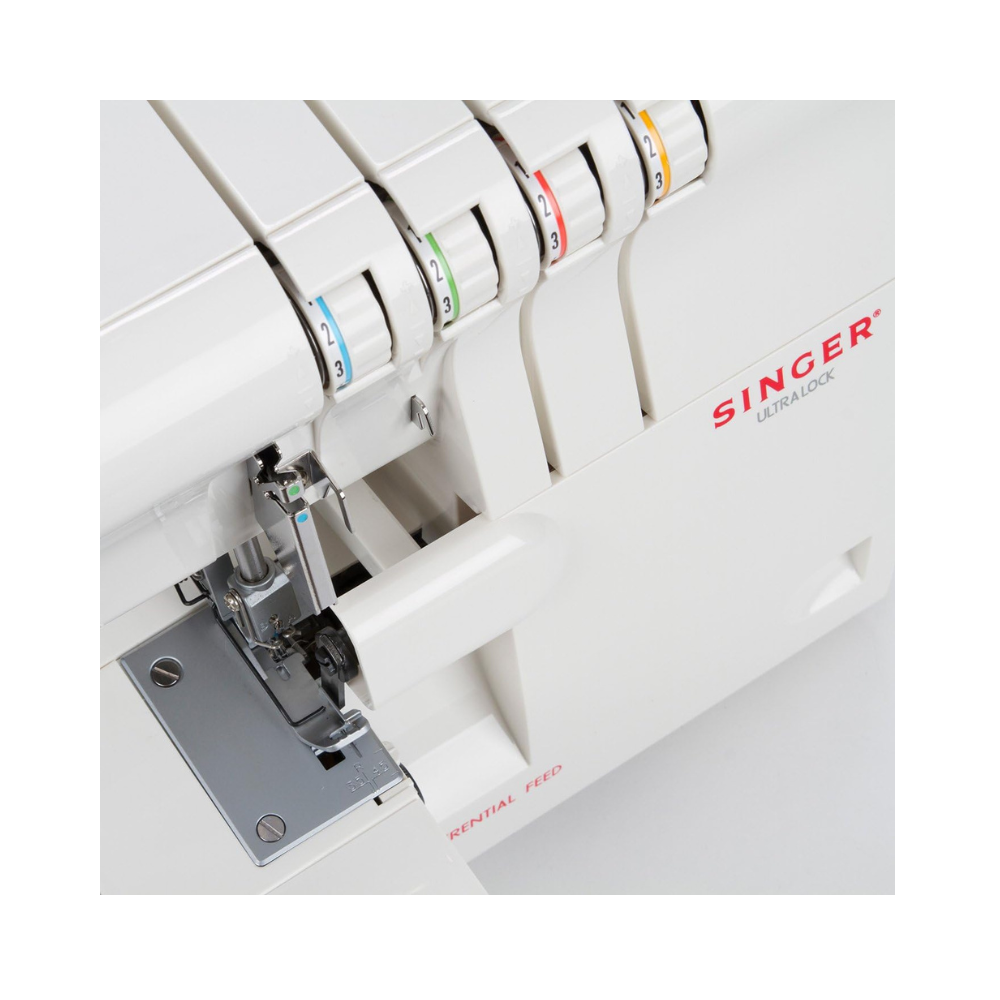 SINGER 14SH654 3/4-Thread Overlock, Finishing Touch Sewing Machine.