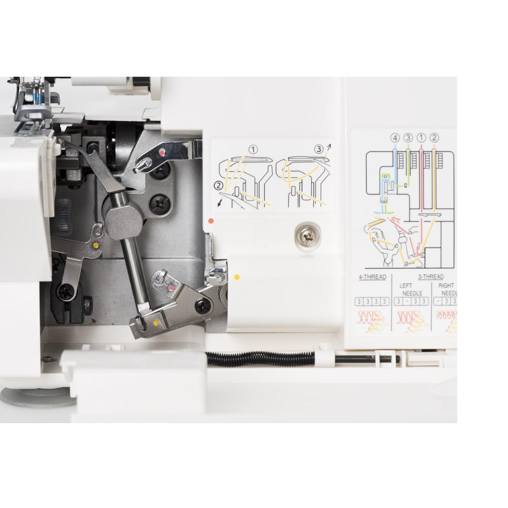 SINGER 14SH654 3/4-Thread Overlock, Finishing Touch Sewing Machine.
