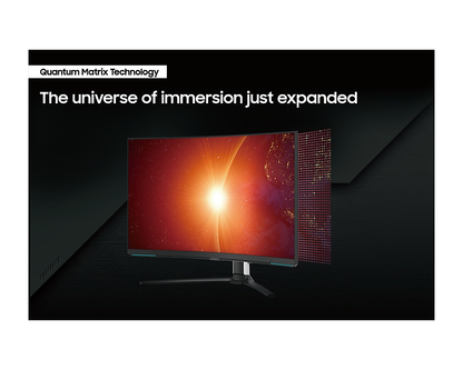 Samsung 32" Odyssey Neo G8 BG850, 4K Curved Gaming Monitor With 240Hz Refresh Rate &1ms Response Time LS32BG850