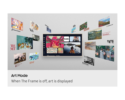 Samsung 55" LS03F The Frame QLED, Art Mode, Matte Display, 4K Smart TV (2025), 55LS03F