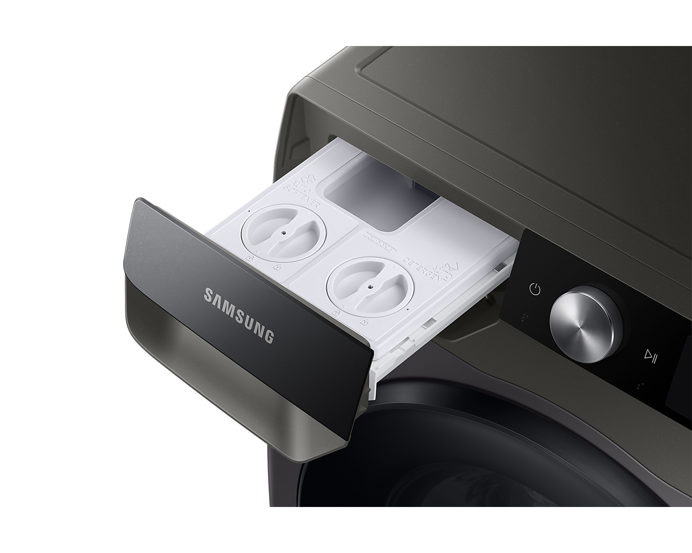 Samsung ( 10.5 kg ) Bespoke Front Load Washing Machine QuickDrive™ 10.5 kg Inox, WD10T784DBX
