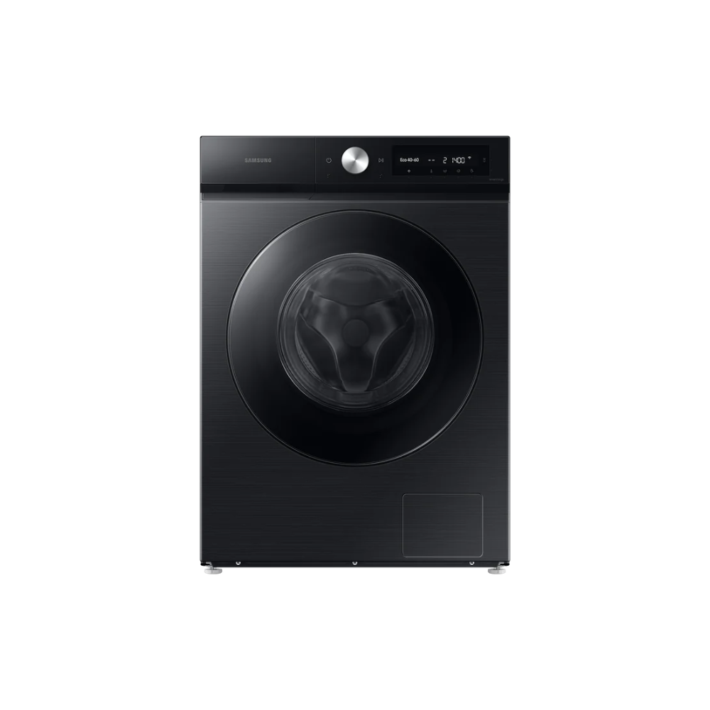 Samsung ( 12 kg + 8 kg ) Bespoke AI™ Front Load Washer & Dryer AI Ecobubble 12 kg + 8 kg Black, WD12BB704DGB