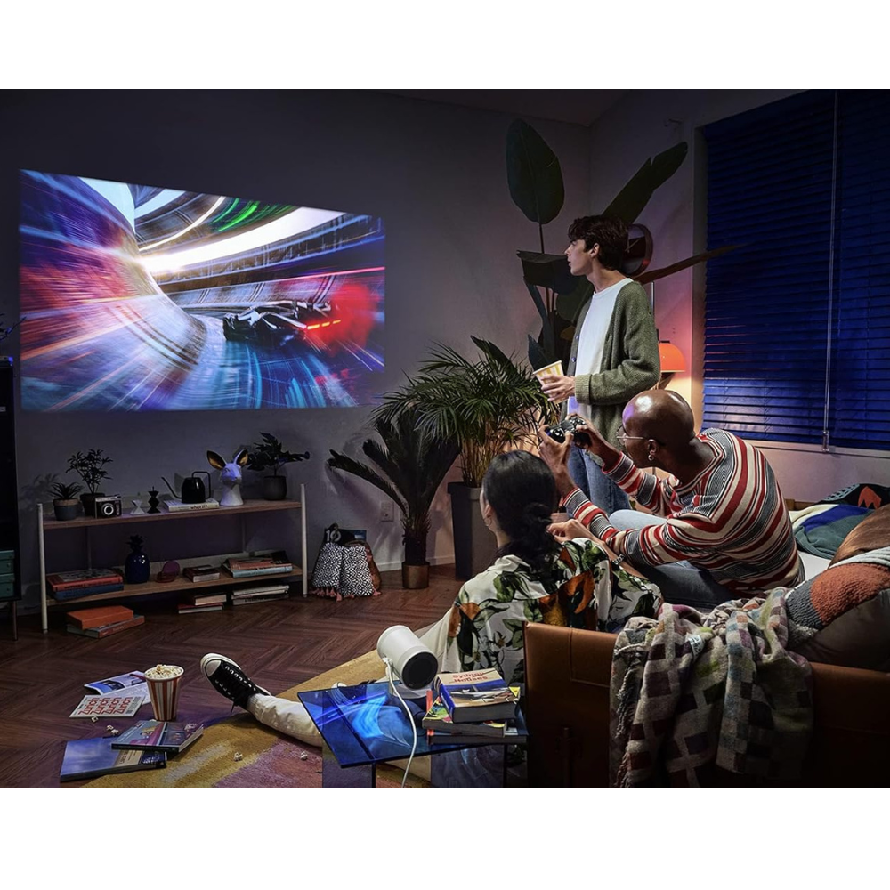 Samsung 30”- 100” The Freestyle FHD HDR Smart Portable Projector, SP-LSP3BLA.