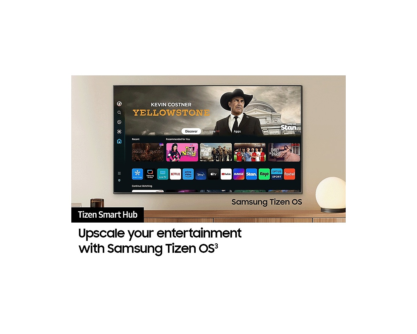 Samsung 85 Inch Neo QLED 8K QN900D Smart AI TV (2024), 85QN900D