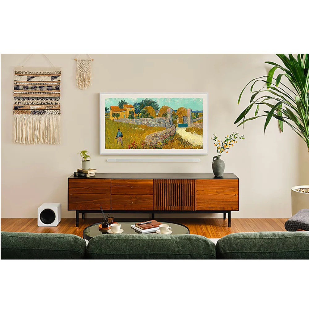 Samsung 85" ( The Frame ) QLED Smart Tv_4K, Matt Display, Art Mode, 2024, 85LS03D