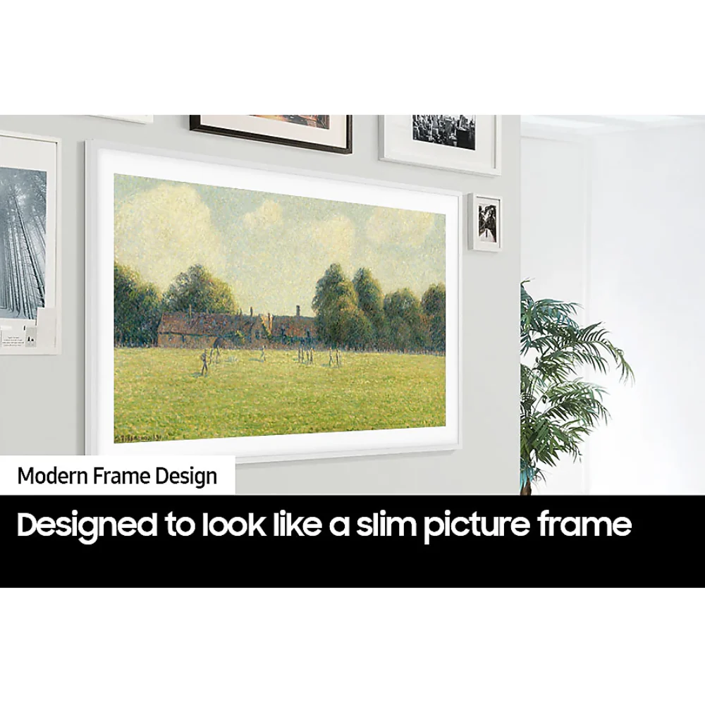 Samsung 85" ( The Frame ) QLED Smart Tv_4K, Matt Display, Art Mode, 2024, 85LS03D