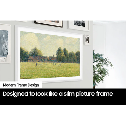 Samsung 85" ( The Frame ) QLED Smart Tv_4K, Matt Display, Art Mode, 2024, 85LS03D