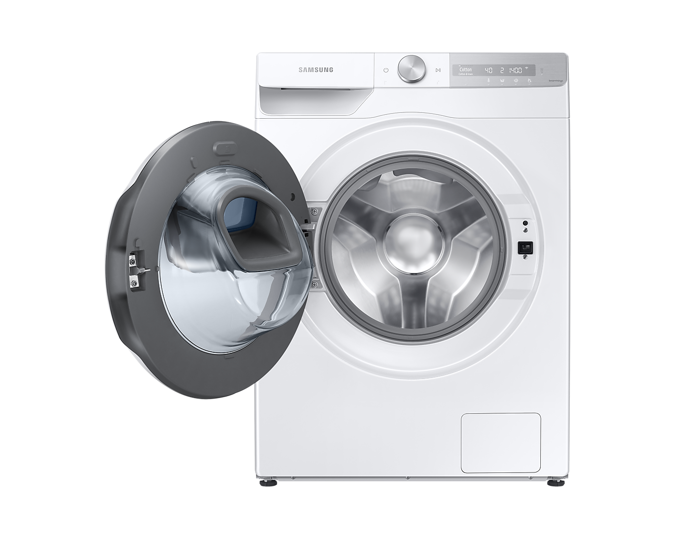 Samsung (8 kg + 6 kg) Washer & Dryer Quick Drive™ 8 kg + 6 kg White, WD80T754DWH