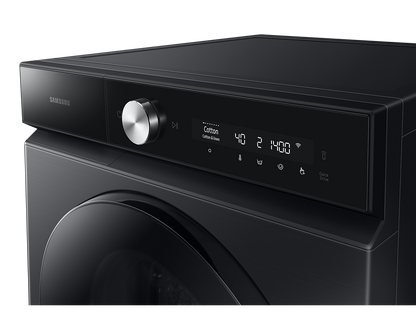 Samsung Bespoke AI 9.5kg Front Load Washing Machine with AI Ecobubble + and AI Wash, 4 Ticks, Black 9.5kg ,WW95BB944DGB