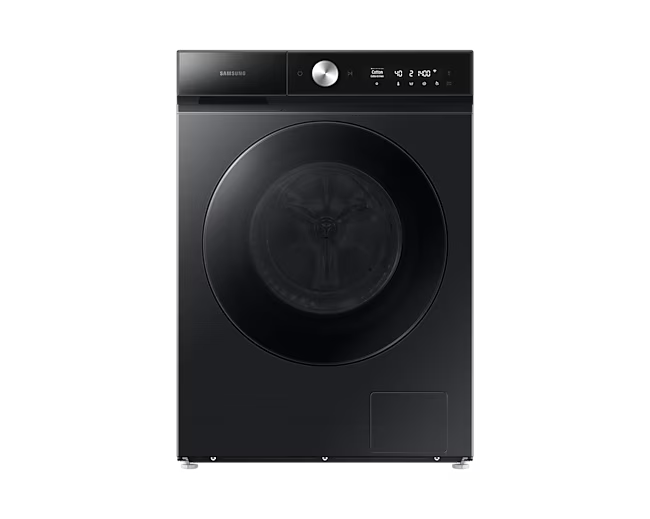 Samsung Bespoke AI 9.5kg Front Load Washing Machine with AI Ecobubble + and AI Wash, 4 Ticks, Black 9.5kg ,WW95BB944DGB