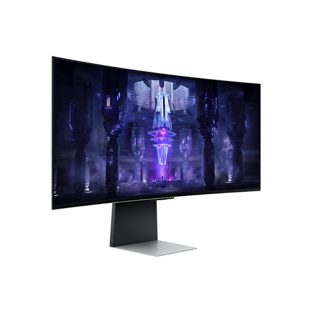 Samsung G8 34" OLED 175Hz Curved Gaming Monitor - Silver ,LSBG850