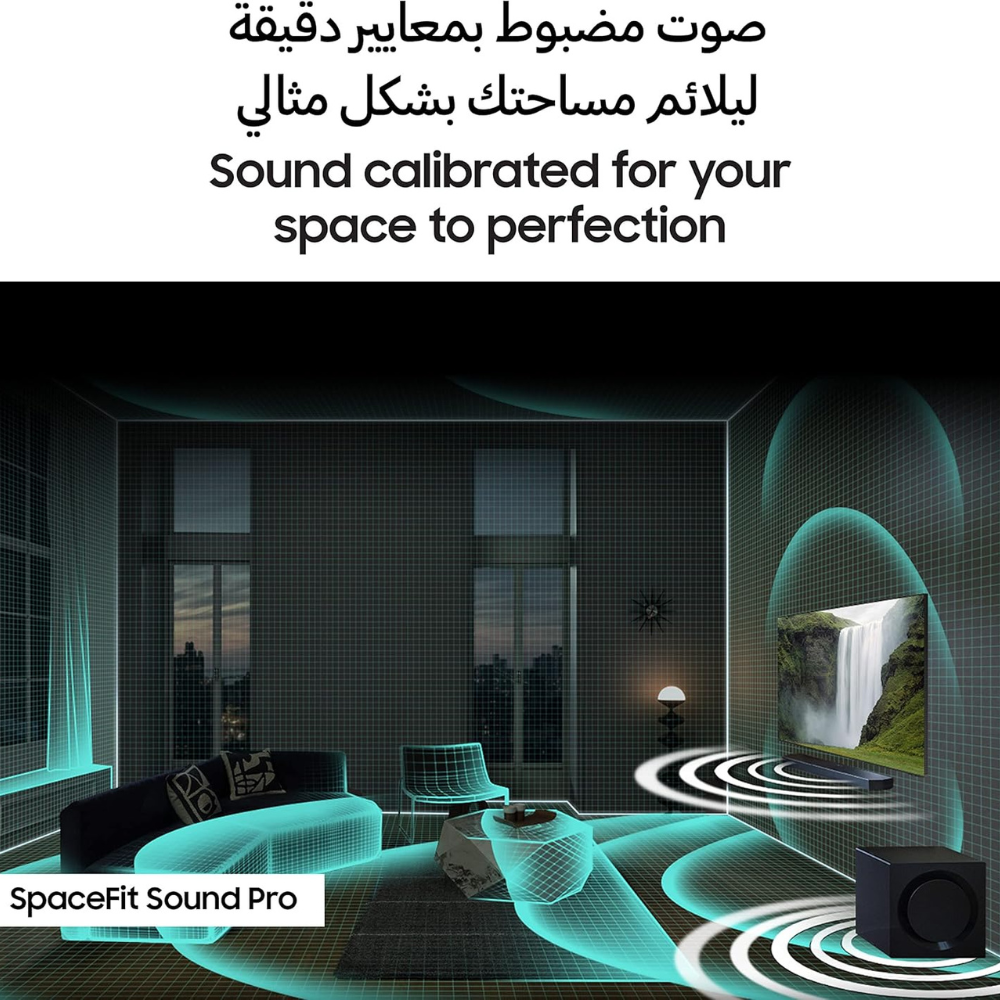 Samsung HW-Q995C Q-Series 11.1.4 Ch Soundbar  Sub Woofer & Rear Speaker (2023).