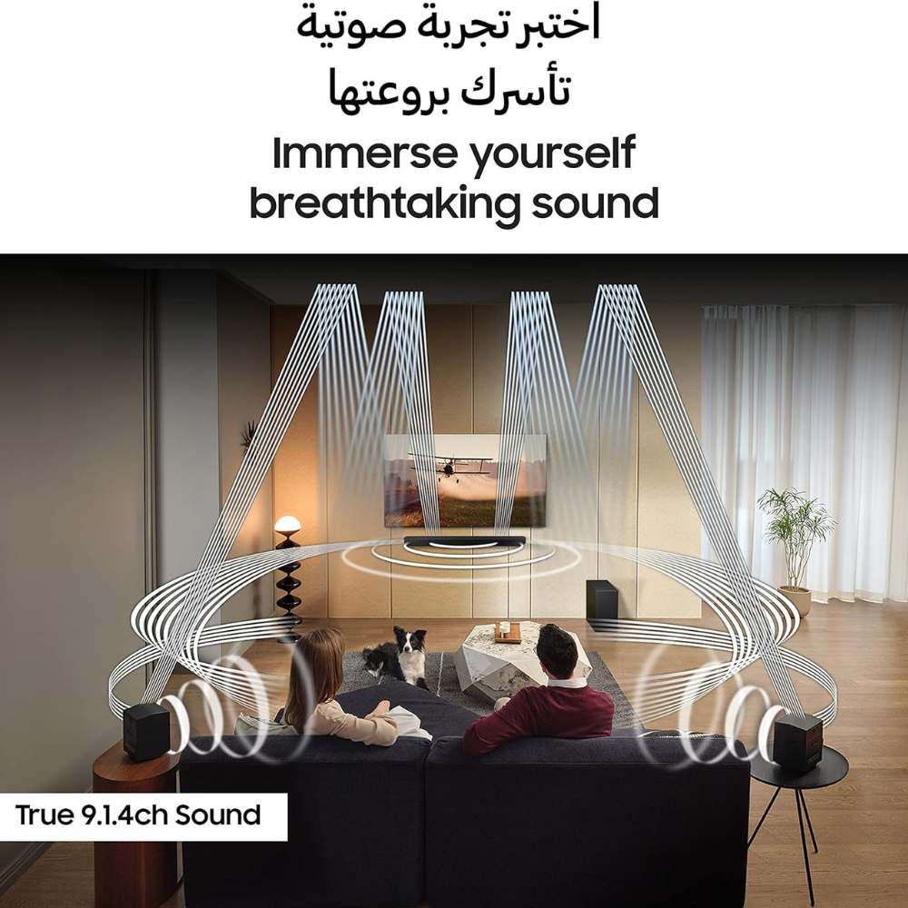 Samsung HW-Q995D Q-Series Soundbar  11.1.4 ch Sub Woofer & Rear Speaker (2024).