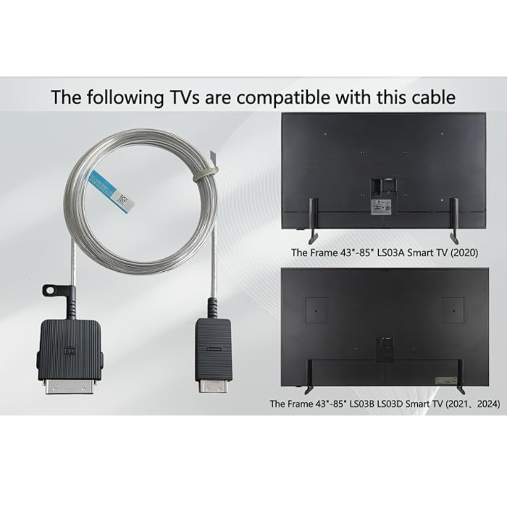 Samsung One Invisible Connection 4K Ultra HD Cable for the Frame TV.