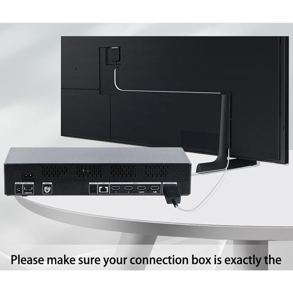 One Invisible Connection Samsung One Invisible Connection 4K Ultra HD Cable for the Frame TV ...
