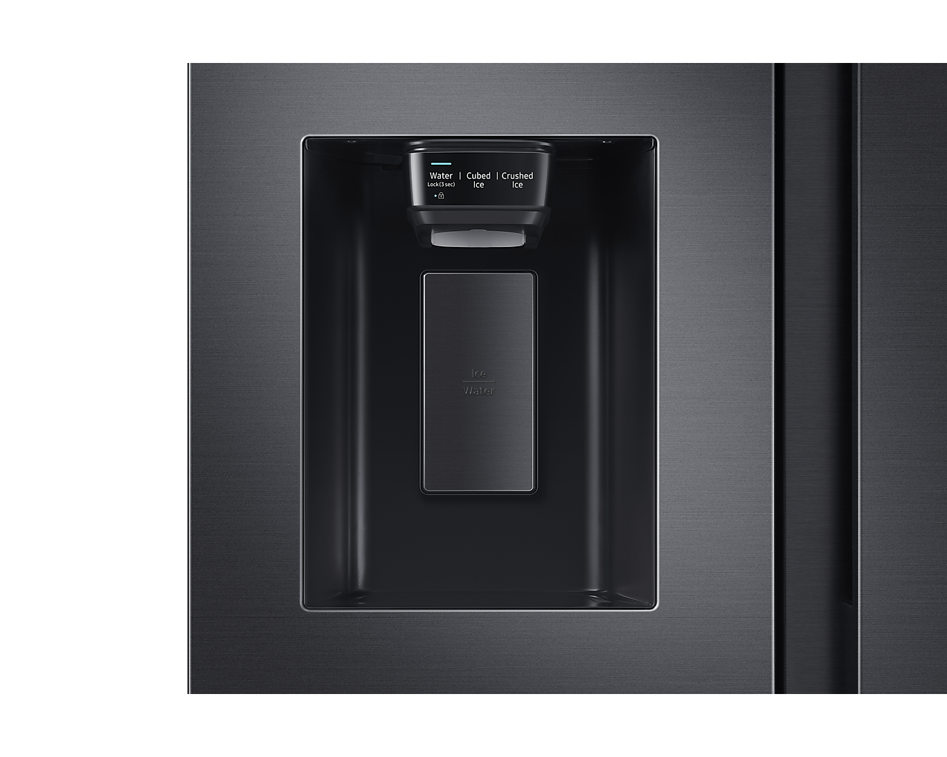 Samsung Refrigeratoar SBS RS64R5304B4 SpaceMax™ Technology 617 L Gentle Black Matt