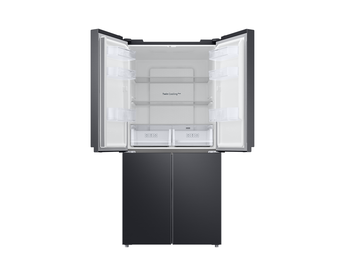 Samsung Refrigerator FDR RF48A4000B4 Twin Cooling Plus 468 L Gentle Black Matt