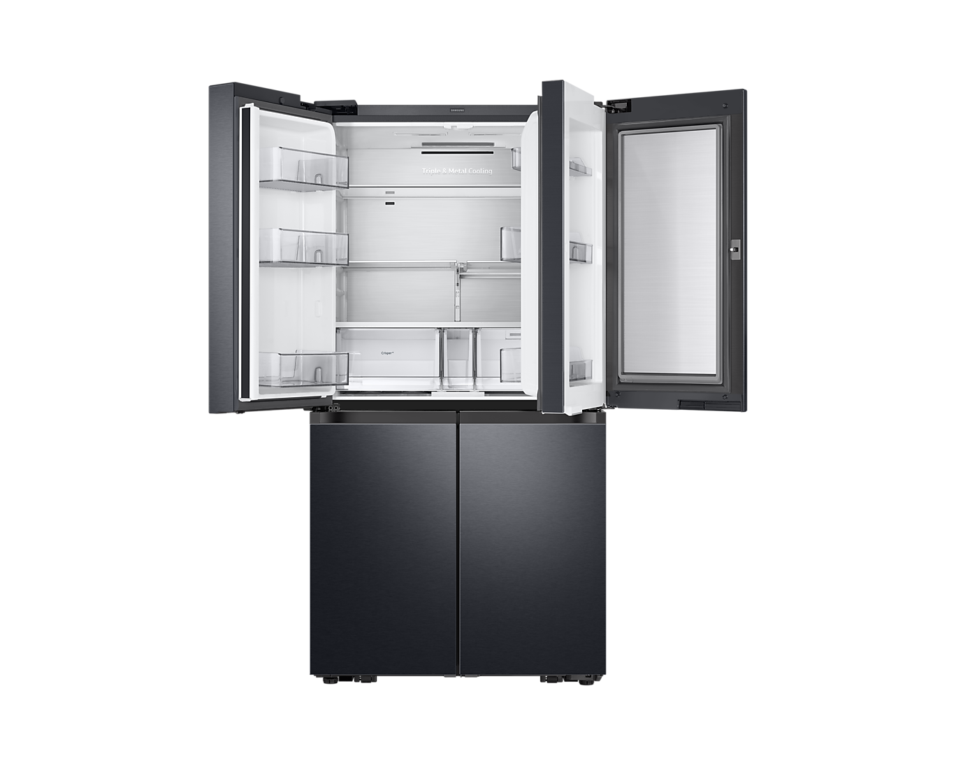 Samsung Refrigerator FDR RF65A93T0B1 Triple Cooling 599 L Smart, Black DOI
