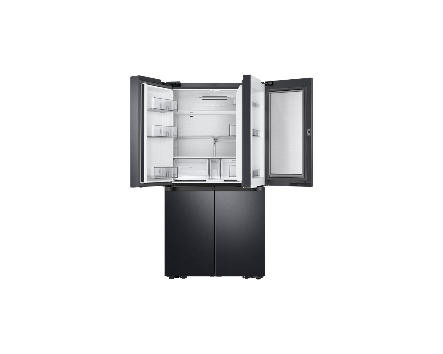 Samsung Refrigerator FDR RF65A93T0B1 Triple Cooling 599 L Smart, Black DOI