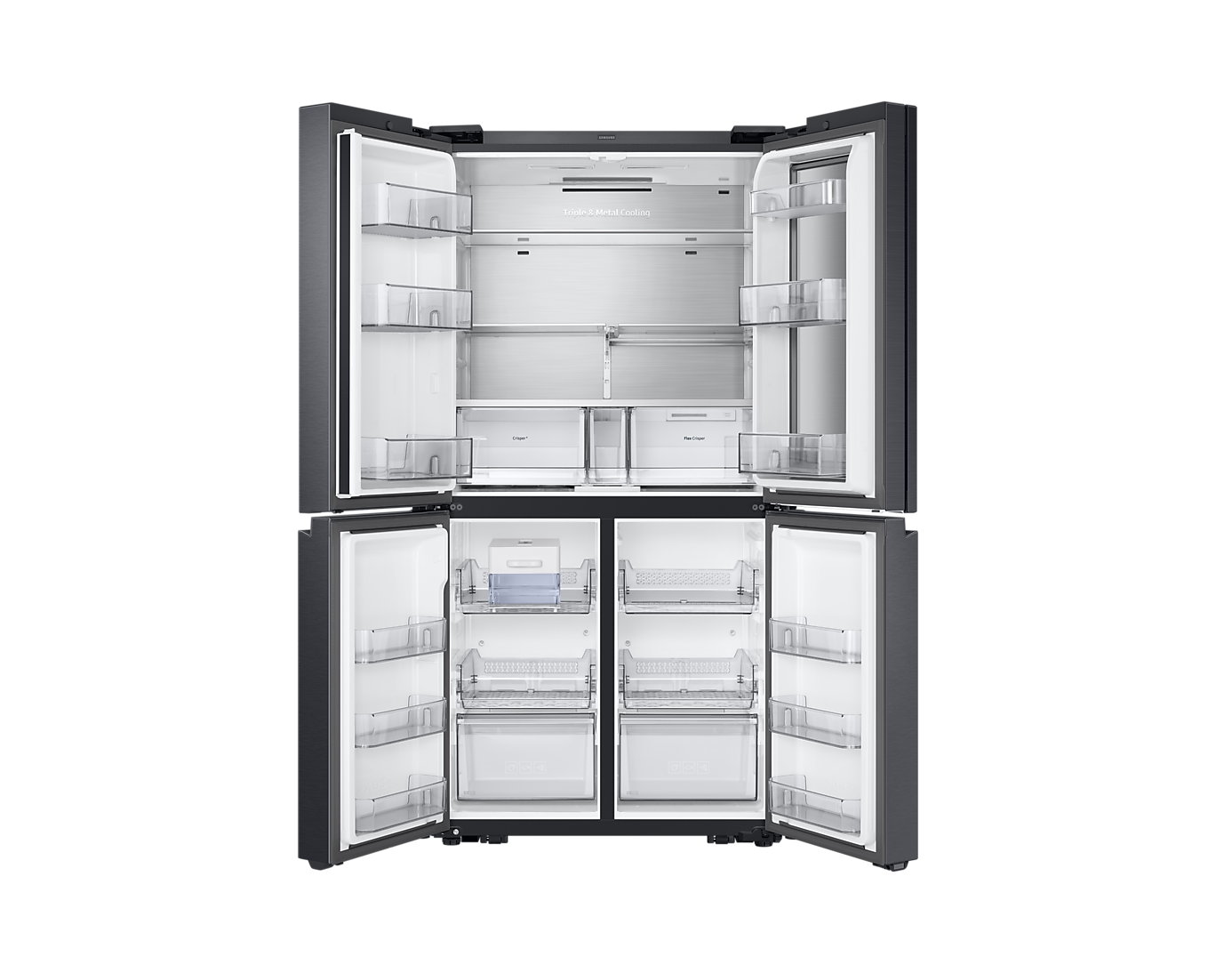 Samsung Refrigerator FDR RF65A93T0B1 Triple Cooling 599 L Smart, Black DOI