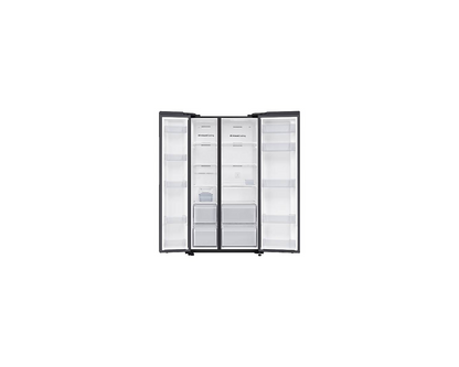 Samsung Refrigerator SBS RS62R5004B4 SpaceMax™ Technology 647L Gentle Black Matt