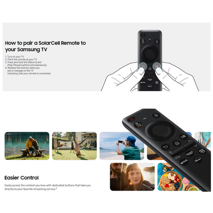 Samsung  Remote Control for Samsung Smart TVs Compatible with Neo QLED, 8K, The Frame and Crystal UHD Series