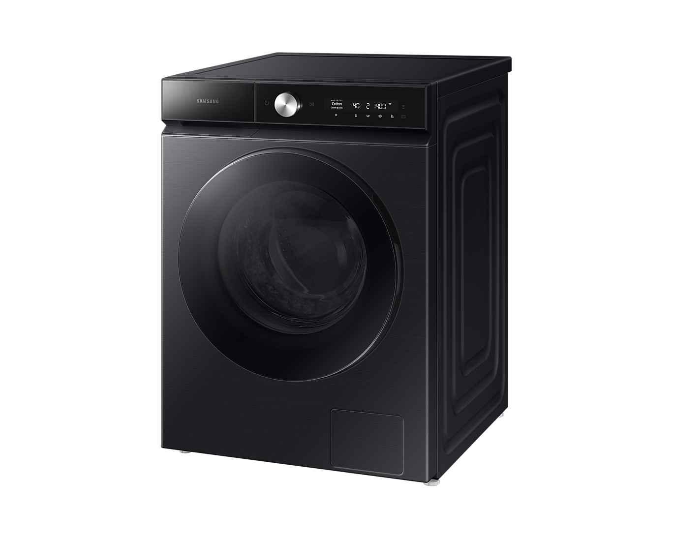 Samsung washing machine Front-load 12 kg 1400 RPM Black, WW12BB944DGBFA