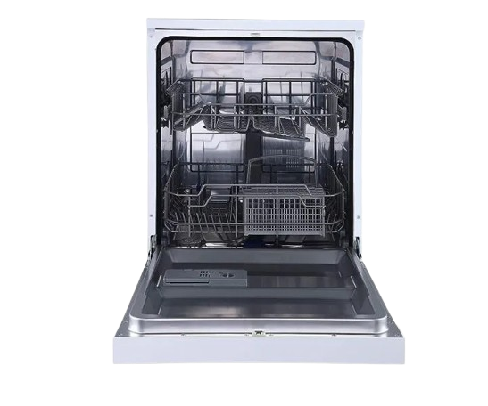 Sharp Dishwasher With 12 Place Settings 6 Programs Steel Silver Model-QW-MB612