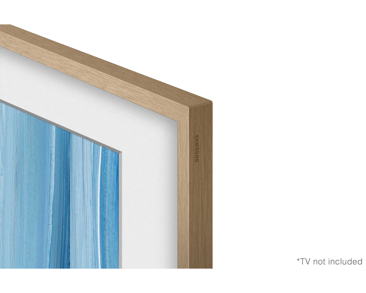 Samsung 55" Customizable Beige Wood colour Frame bezel for The Frame TV 2021-2026 , Model VG-SCFH55TKBZN