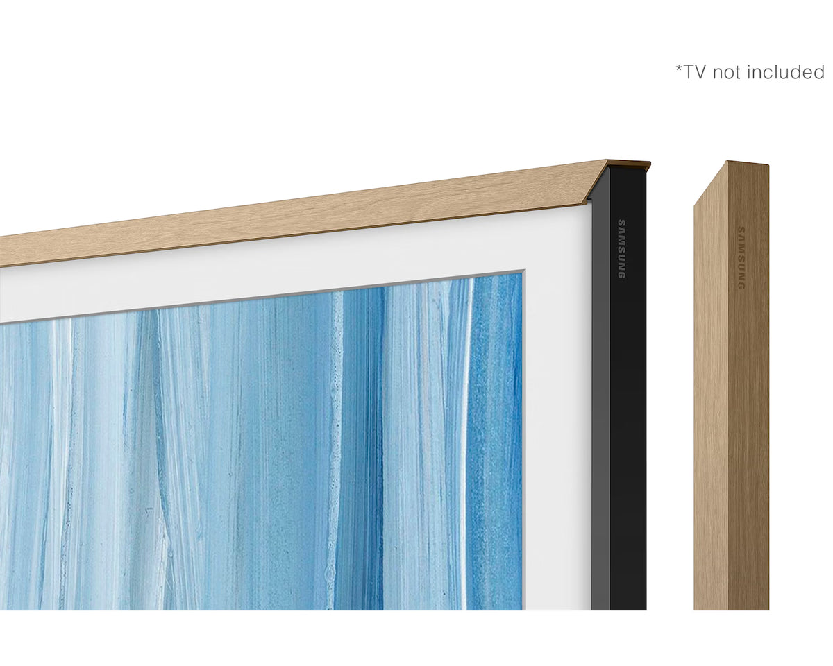 Samsung 55" Customizable Beige Wood colour Frame bezel for The Frame TV 2021-2026 , Model VG-SCFH55TKBZN
