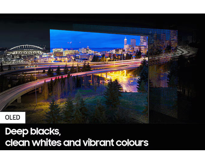 Samsung 48 Inch OLED S90D 4K Smart AI TV (2024), 48S90D
