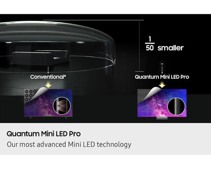 Samsung 85" Neo QLED Mini Led 8K smart Tv (2025) 85QN990F