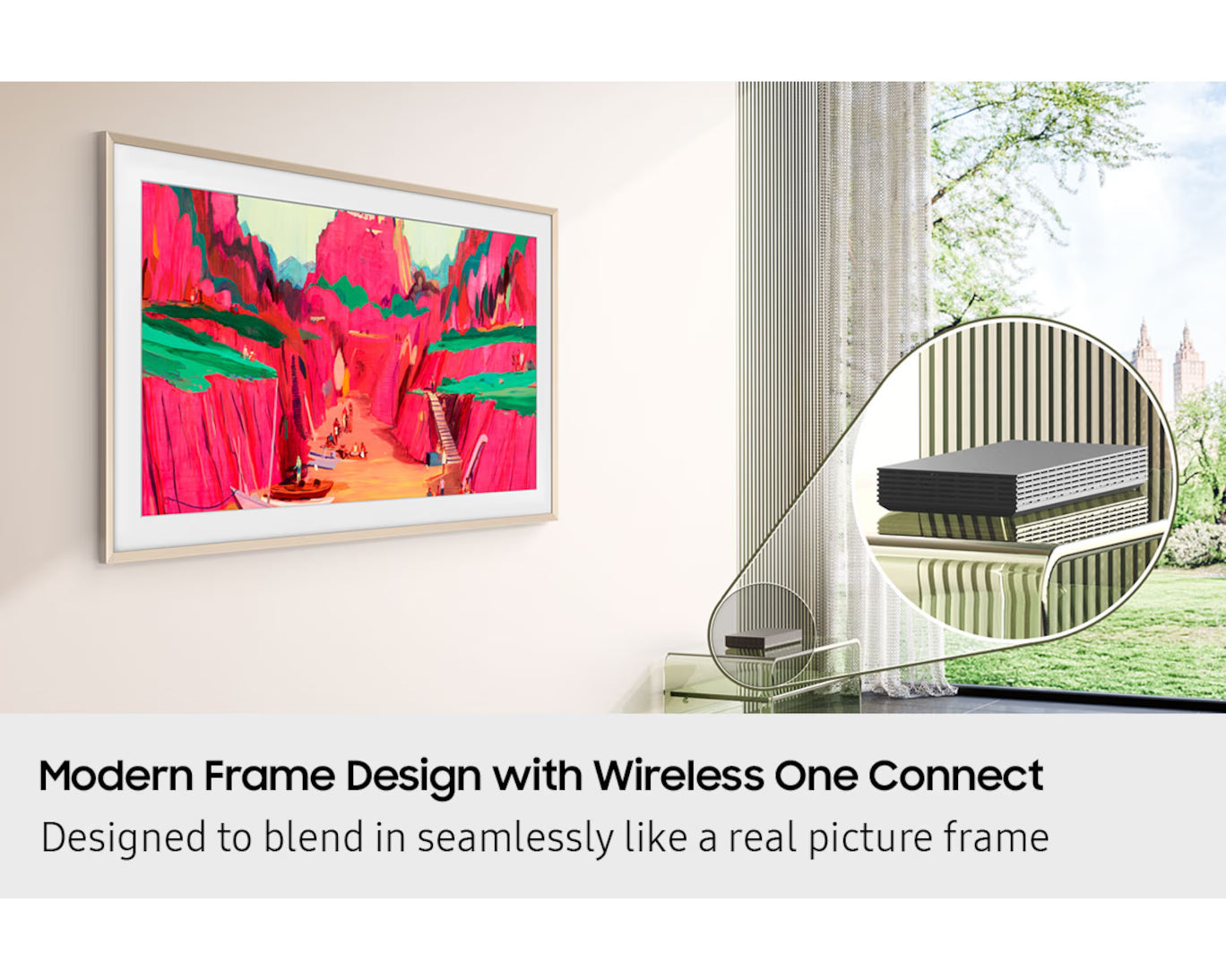 Samsung The Frame Pro 85" 4K Vision AI & Art Mode TV (2025) 85LS03FW