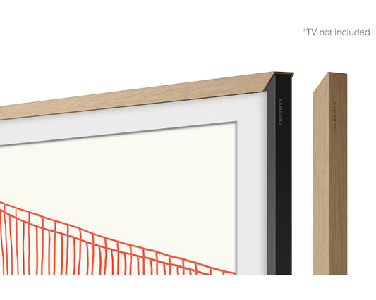 Samsung 65 Inch Bezel, TEAK Customizable Bezel for The Frame TV 2021-25 Model VG-SCFA65TKBXC