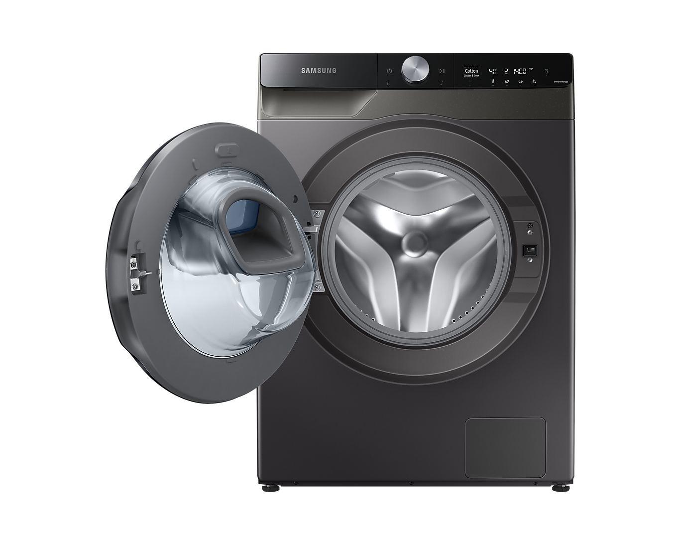 Samsung ( 10.5 kg ) Bespoke Front Load Washing Machine QuickDrive™ 10.5 kg Inox, WD10T784DBX