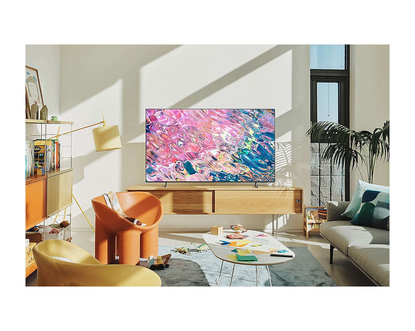 Samsung 55" Qled Smart Tv_4K, 55Q60B