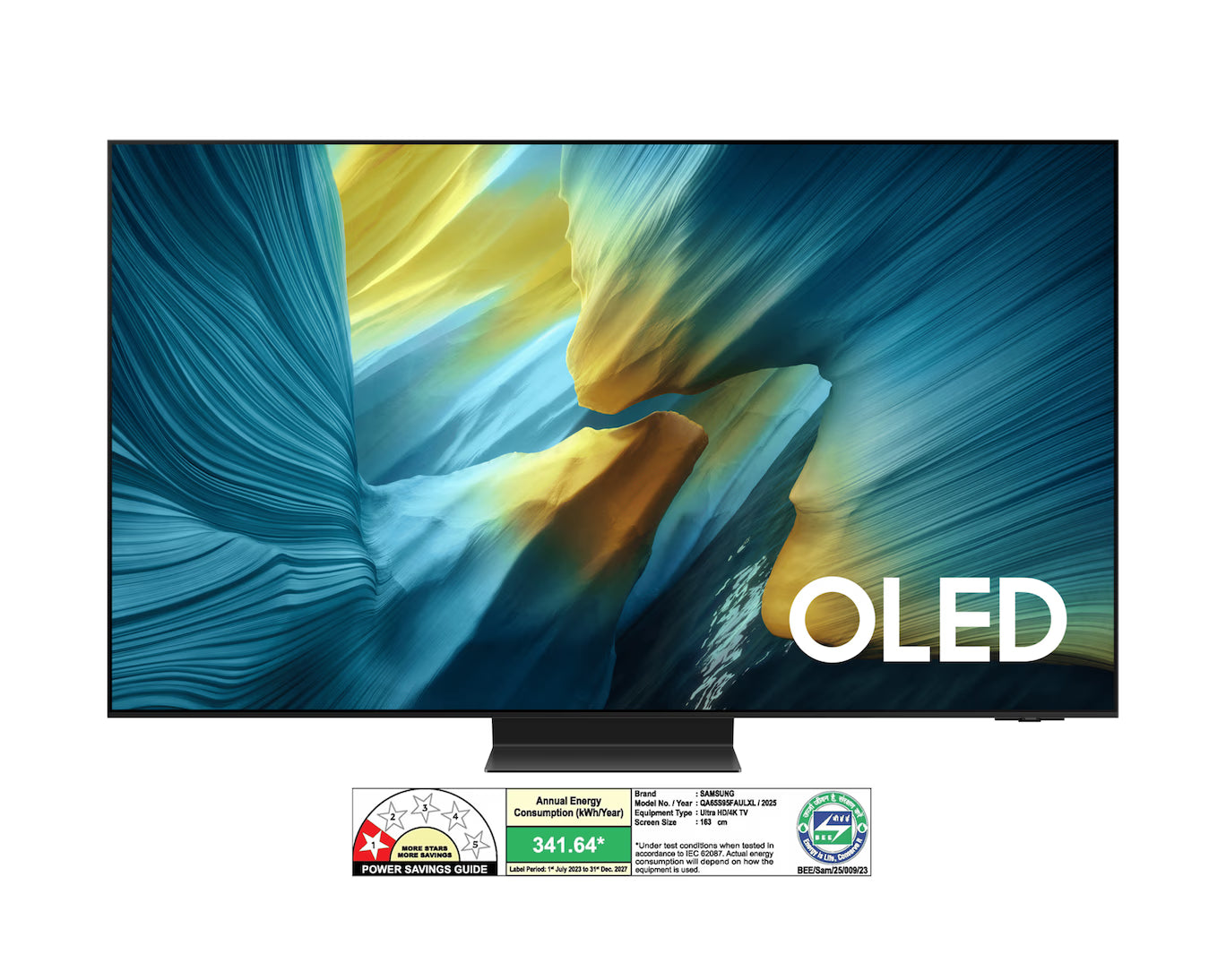 Samsung 65 Inch S95F OLED 4K Smart TV 65S95F, (2025)