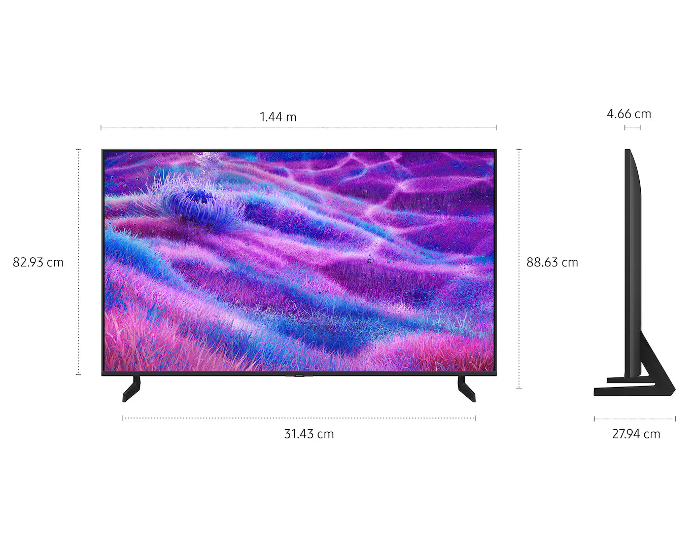 Samsung 65 Inch QN80F Neo QLED Smart AI TV 4K, 2025, 65QN80F